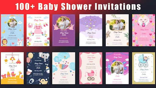 Скриншот 7 — Baby Shower Invitation Card
