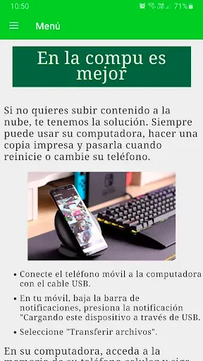 Скриншот 4 — Cómo formatear un teléfono