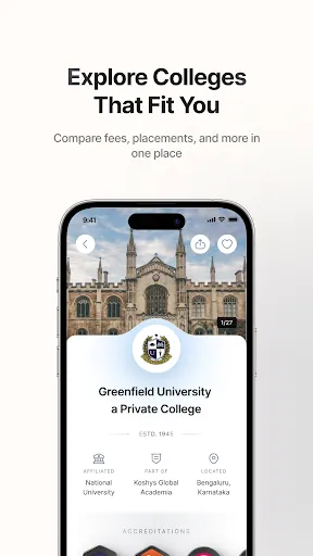 Скриншот 5 — Appli -College Application App