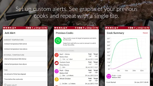Скриншот 2 — MEATER® Smart Meat Thermometer