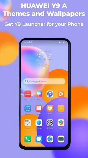 Скриншот 2 — Huawei Y9A Themes Launcher and