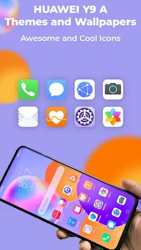 Скриншот 3 — Huawei Y9A Themes Launcher and