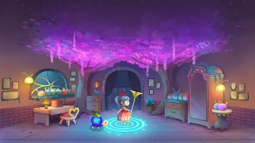 Скриншот 1 — Light a Way: Tap Tap Fairytale