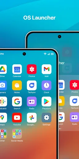 Скриншот 2 — OS Launcher: Phone 16 Theme