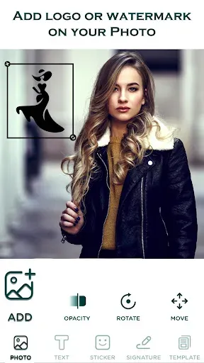 Скриншот 1 — Watermark-Bодяной знак на фото