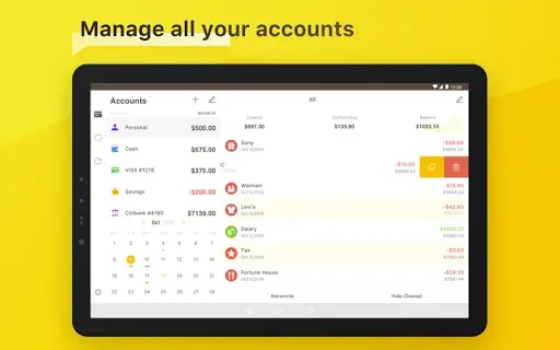 Скриншот 6 — Checkbook - Account Tracker