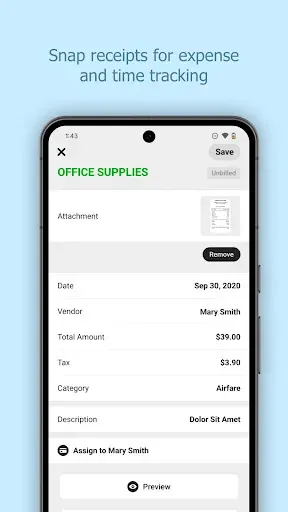 Скриншот 8 — Invoice Maker - Tiny Invoice