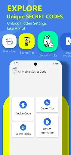 Скриншот 2 — All Mobile Secret Codes 2026