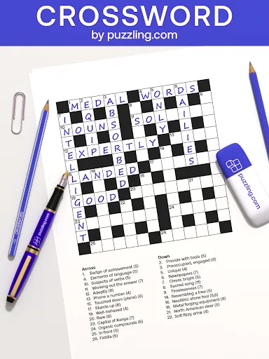 Скриншот 8 — Crossword by puzzling.com