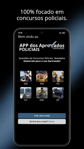 Скриншот 3 — APP dos Aprovados Policiais
