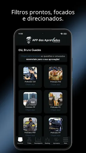 Скриншот 4 — APP dos Aprovados Policiais