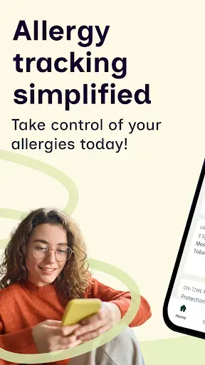 Скриншот 1 — Allergy Buddy: Pollen Tracker
