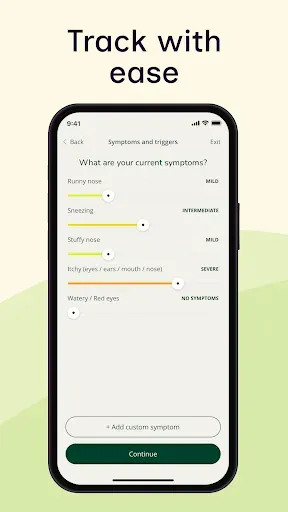 Скриншот 3 — Allergy Buddy: Pollen Tracker