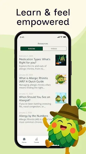 Скриншот 6 — Allergy Buddy: Pollen Tracker