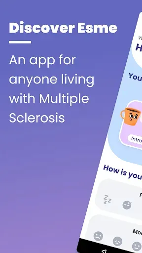 Скриншот 1 — Esme my Multiple Sclerosis app