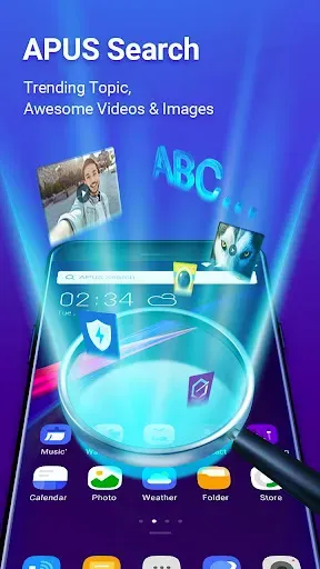 Скриншот 2 — APUS Launcher Pro