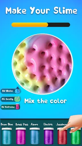 Скриншот 1 — Slime Simulator Maker- DIY Art