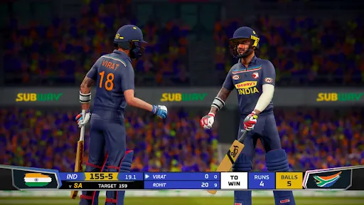 Скриншот 2 — Real World Cricket Games