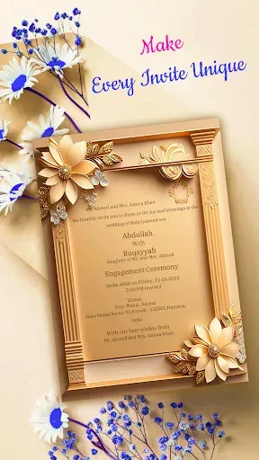 Скриншот 3 — Wedding Invitation Maker