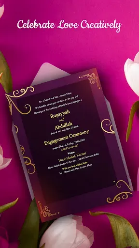 Скриншот 4 — Wedding Invitation Maker
