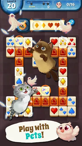 Скриншот 1 — Magic Fantasy : Tile Match