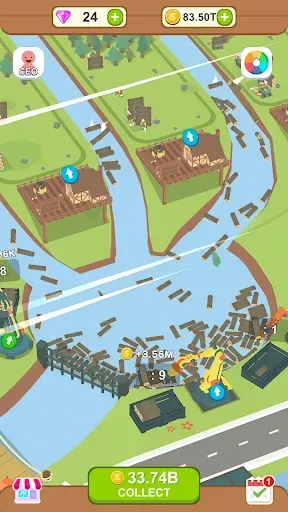 Скриншот 3 — Aquatic Logging Factory