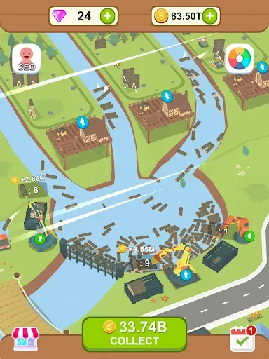 Скриншот 7 — Aquatic Logging Factory