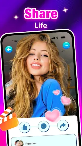 Скриншот 2 — Luvia：Video Chat & Cam