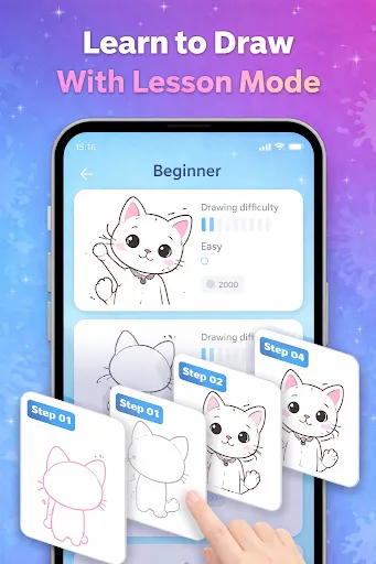 Скриншот 6 — Draw Anime: AR Drawing Sketch