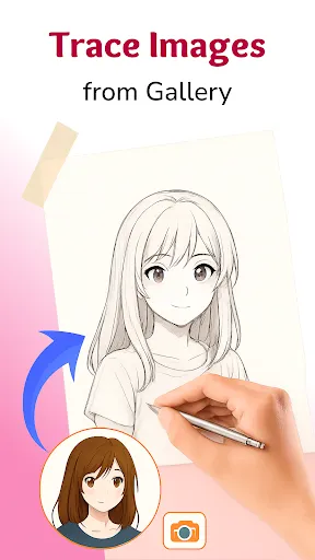 Скриншот 7 — Sketch Anime - AR Trace & Draw