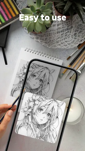 Скриншот 2 — Sketch Photo: Learn to Draw