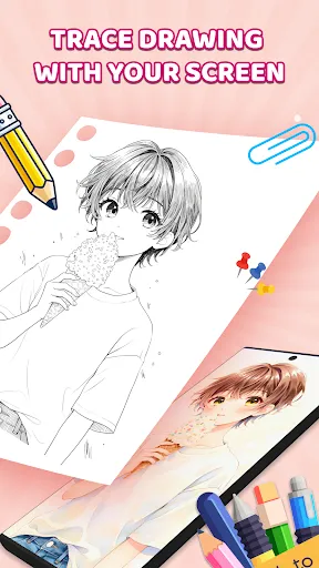 Скриншот 3 — AR Draw: Sketch Trace & Paint