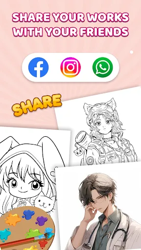 Скриншот 6 — AR Draw: Sketch Trace & Paint