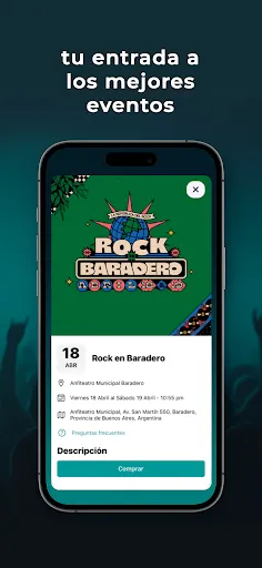 Скриншот 2 — Livepass Argentina