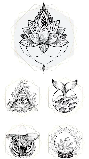 Скриншот 1 — AR Tattoo: Fantasy & Fun