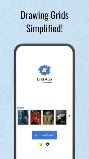 Скриншот 1 — Grid App for Artists