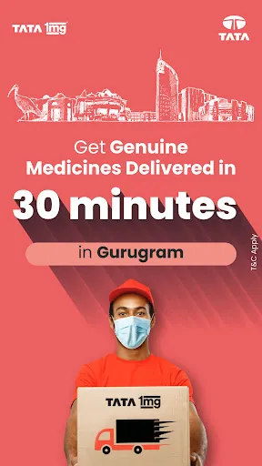 Скриншот 2 — TATA 1mg Online Healthcare App