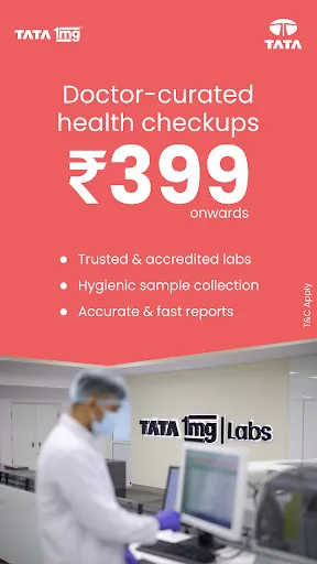 Скриншот 4 — TATA 1mg Online Healthcare App