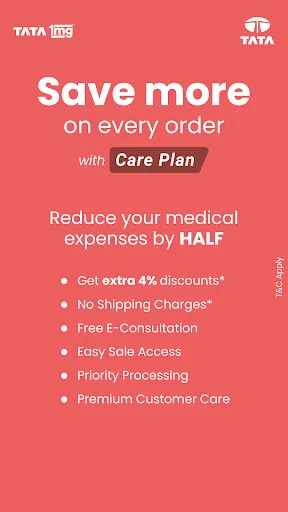 Скриншот 8 — TATA 1mg Online Healthcare App