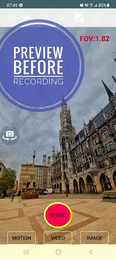 Скриншот 1 — Background Video Recorder Pro