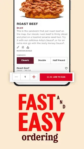 Скриншот 2 — Arby's Fast Food Sandwiches