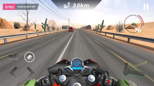 Скриншот 2 — Traffic Moto Rider City