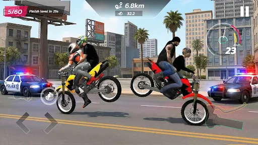 Скриншот 3 — Traffic Moto Rider City