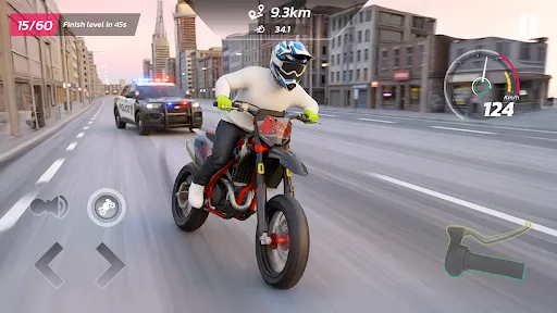 Скриншот 4 — Traffic Moto Rider City