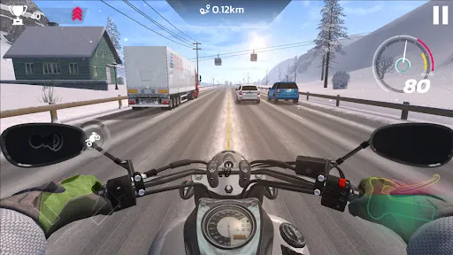Скриншот 5 — Traffic Moto Rider City