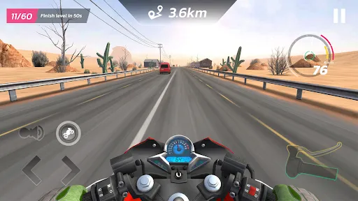 Скриншот 7 — Traffic Moto Rider City