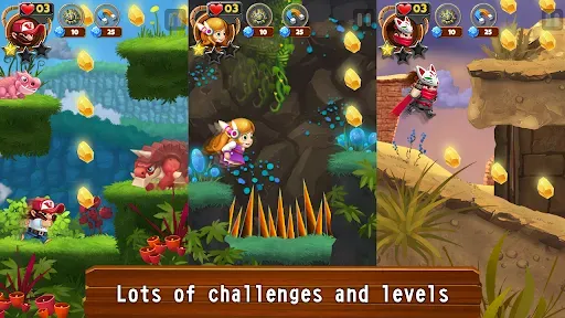 Скриншот 2 — Super Jungle Jump
