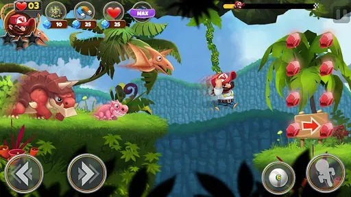 Скриншот 4 — Super Jungle Jump