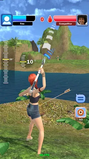 Скриншот 1 — Archery Master Clash Battle 3D