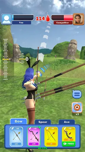 Скриншот 4 — Archery Master Clash Battle 3D